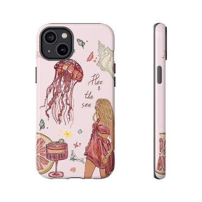 Her & The Sea iPhone Case