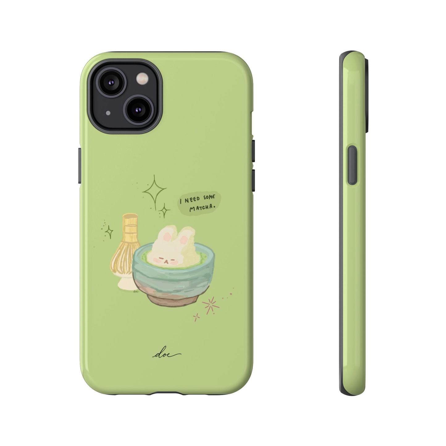 I Need Matcha! iPhone Case