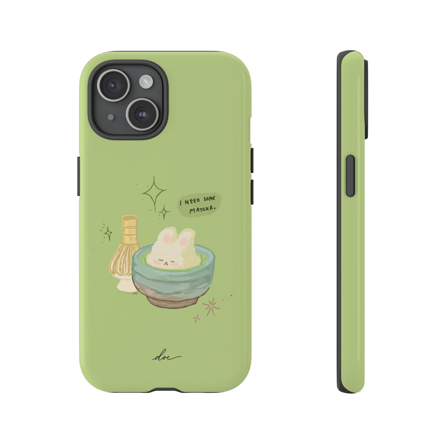 I Need Matcha! iPhone Case