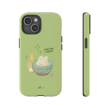 I Need Matcha! iPhone Case