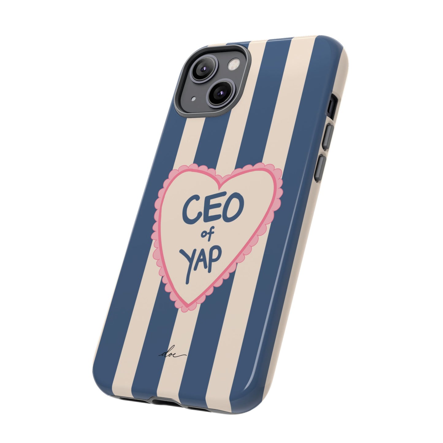 CEO Of Yap iPhone Case