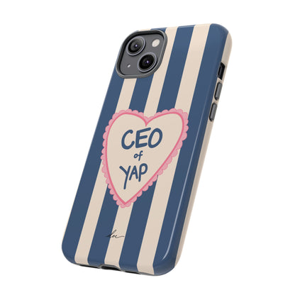 CEO Of Yap iPhone Case