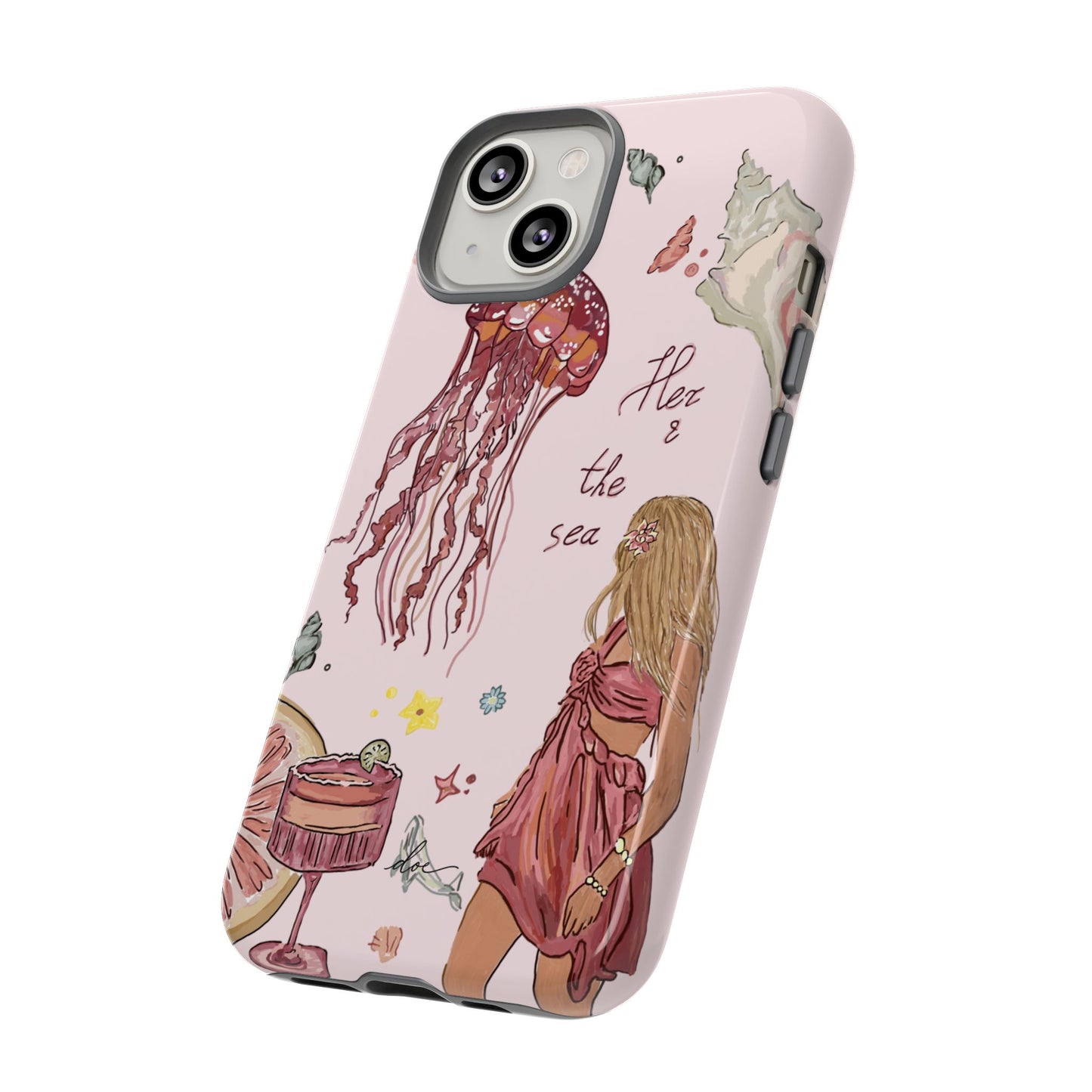 Her & The Sea iPhone Case