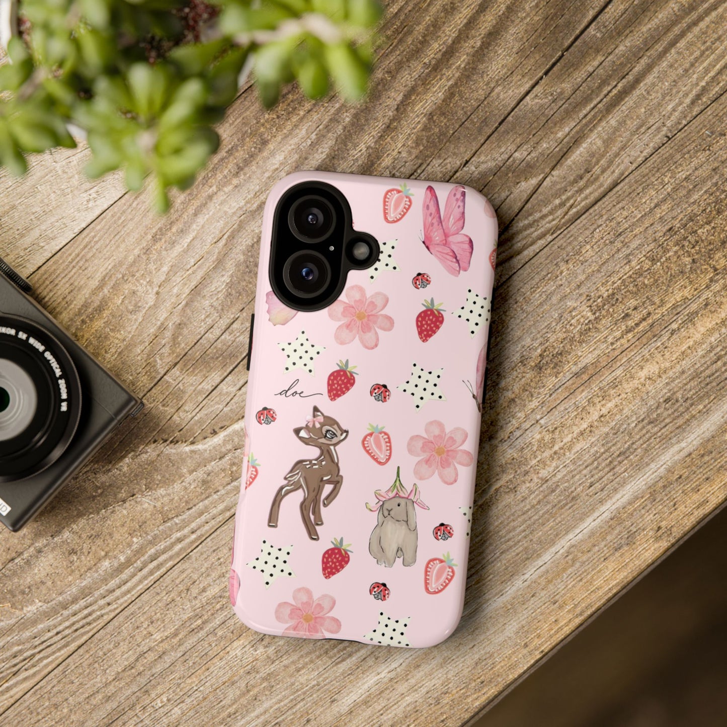 Doe & Bun iPhone Case